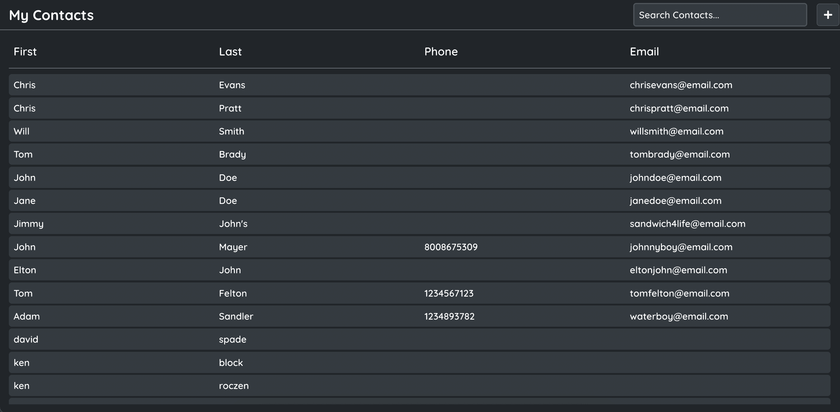 my contacts thumbnail